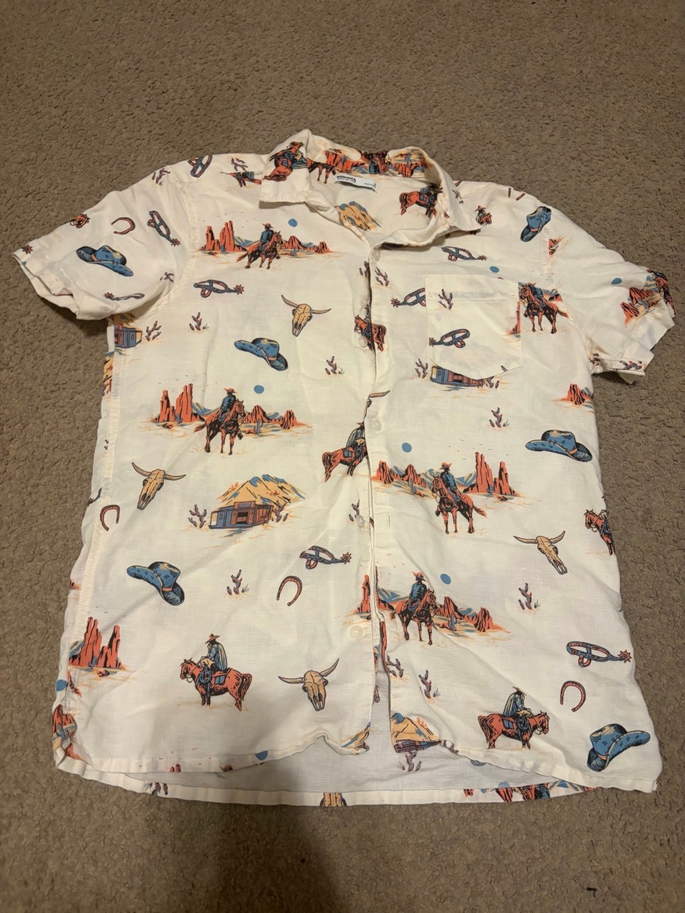 Small Western Button Down